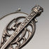 Antique American sterling silver openwork design portable folding glasses Ronietto